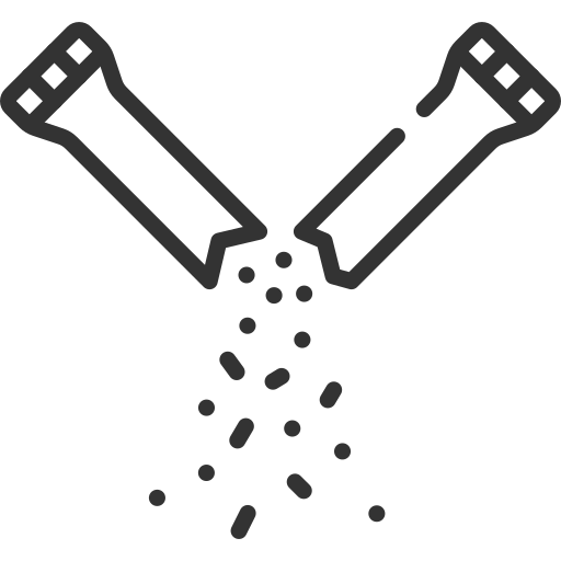 Sweetners for cold coffee